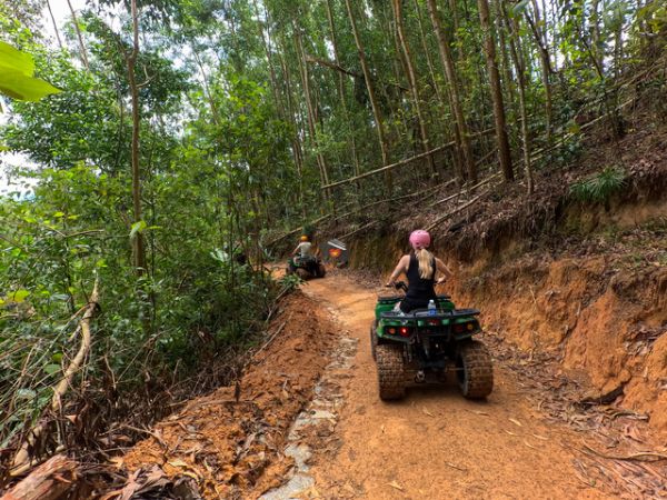 Join Tour To Kong Forest For ATV Extreme And Zipline  - Ảnh 3
