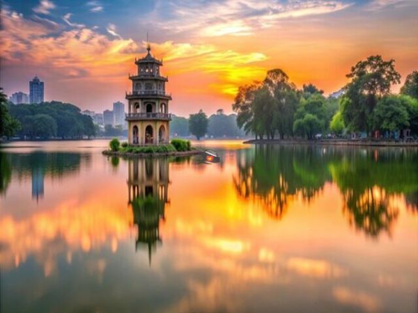 Hoan Kiem Lake Hanoi