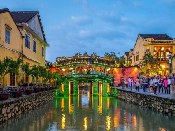 Japanese Bridge In Hoi An