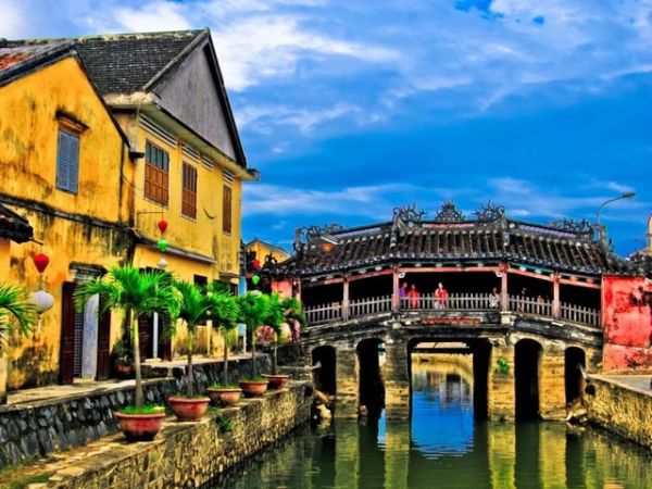 Japanese Bridge In Hoi An