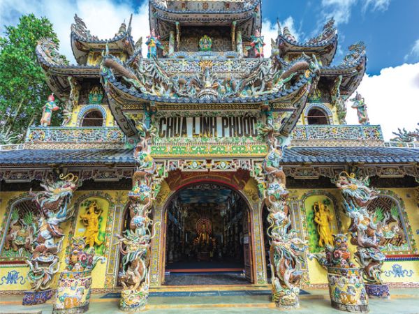 Linh Phuoc Pagoda Dalat