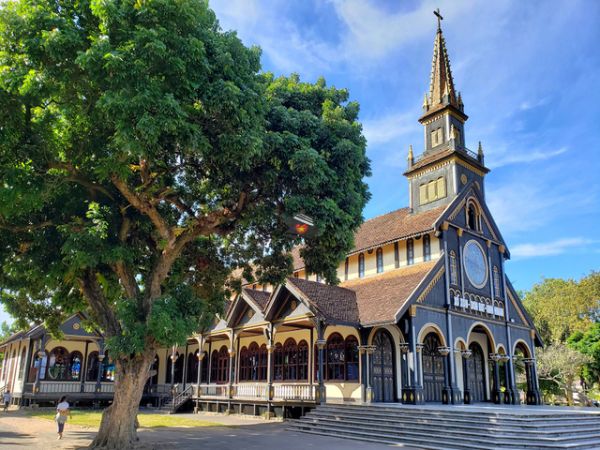 The Wooden Church Kon Tum